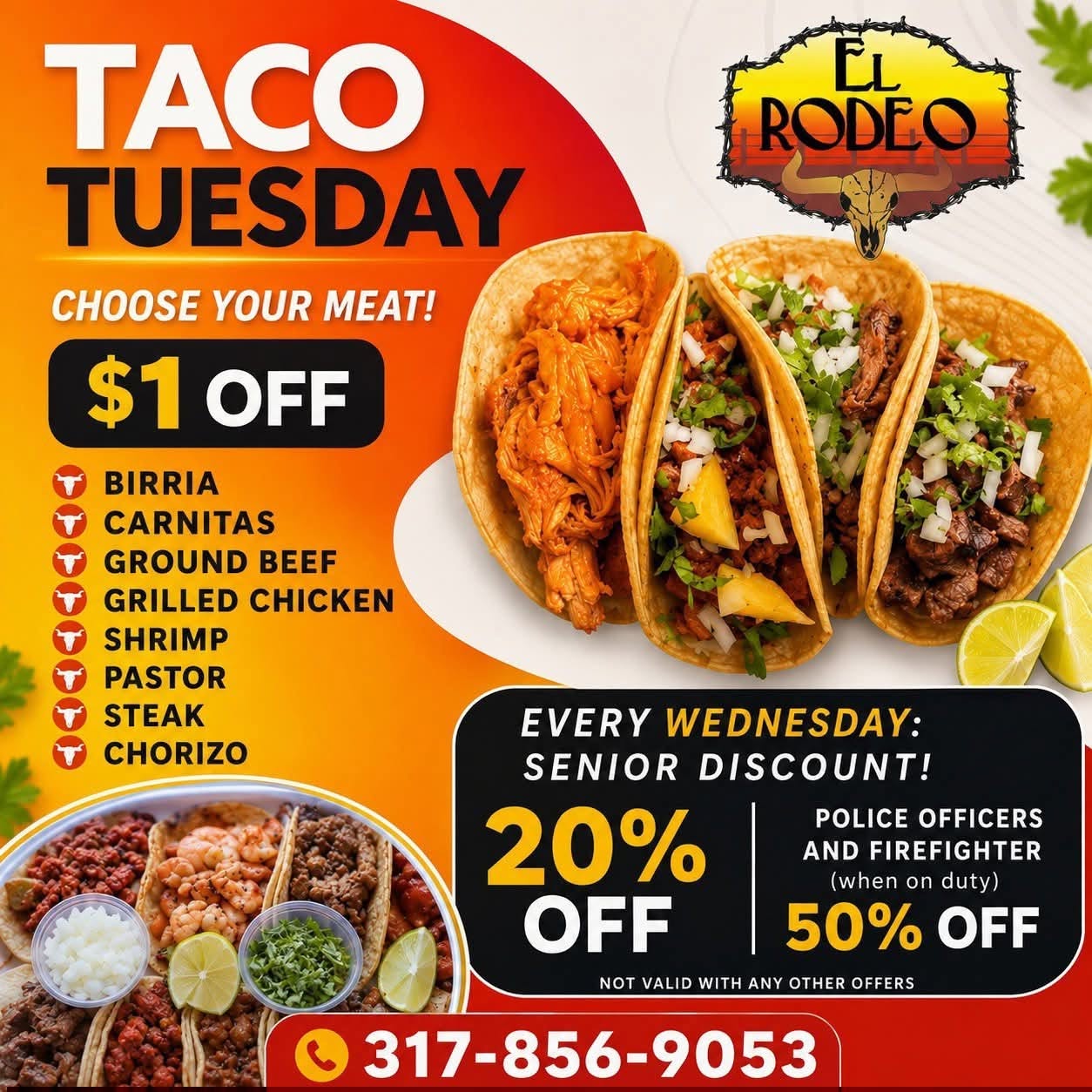 El Rodeo flyer