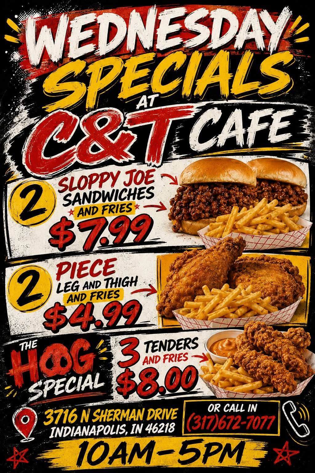 C&T Cafe flyer