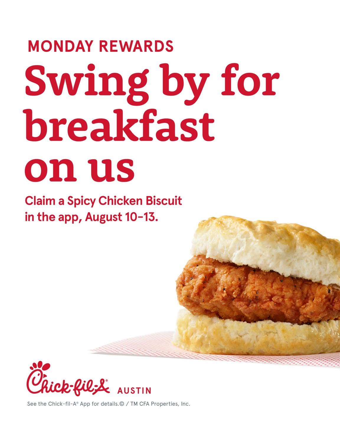 Chick-fil-A flyer