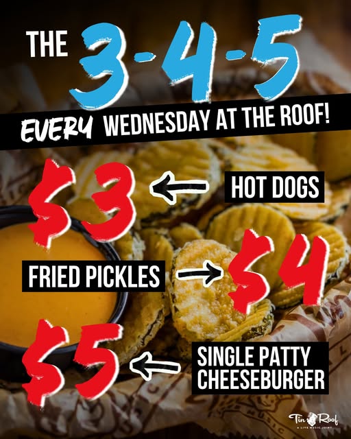 Tin Roof flyer